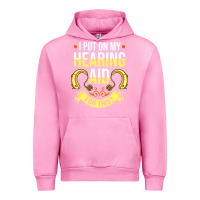 Fuchsia Pink hearing aid gift funny deaf awareness t shirt Urban Hoodie - tuanDangUi
