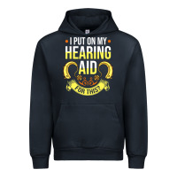 Navy hearing aid gift funny deaf awareness t shirt Urban Hoodie - tuanDangUi