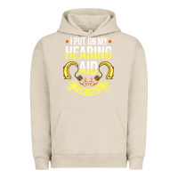 Pigment French Oak hearing aid gift funny deaf awareness t shirt Urban Hoodie - tuanDangUi