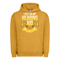 Pigment Peanut Butter hearing aid gift funny deaf awareness t shirt Urban Hoodie - tuanDangUi