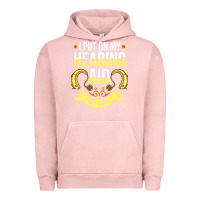 Pigment Salmon hearing aid gift funny deaf awareness t shirt Urban Hoodie - tuanDangUi