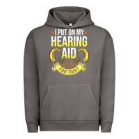 Pigment Tornado hearing aid gift funny deaf awareness t shirt Urban Hoodie - tuanDangUi