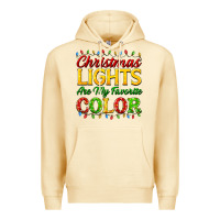 Pina Colada christmas lights are my favorite color Premium Hoodie - FaDigitalArtStudio