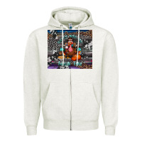 Oatmeal Heather turkey wine and feelin fine tumbler Zipper Hoodie - BundleAndBundleShop