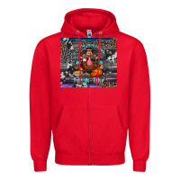 Red turkey wine and feelin fine tumbler Zipper Hoodie - BundleAndBundleShop