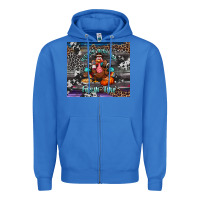 True Royal turkey wine and feelin fine tumbler Zipper Hoodie - BundleAndBundleShop