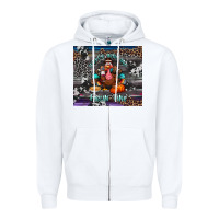 White turkey wine and feelin fine tumbler Zipper Hoodie - BundleAndBundleShop