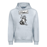 Heather Grey retro man postcard records Urban Hoodie - tuanDangUi