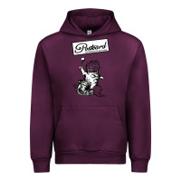 Retro Man Postcard Records Urban Hoodie | Teevron