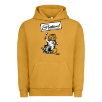 Pigment Peanut Butter retro man postcard records Urban Hoodie - tuanDangUi