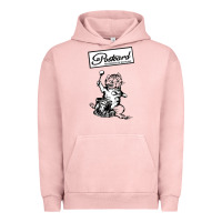 Pigment Salmon retro man postcard records Urban Hoodie - tuanDangUi