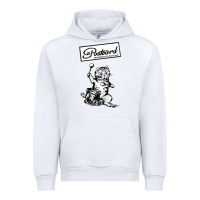 White retro man postcard records Urban Hoodie - tuanDangUi