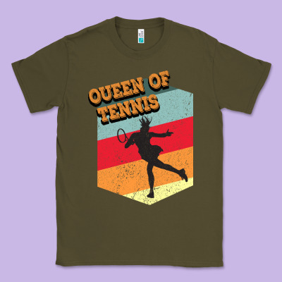 Queen Of Tennis Classic Tee Designed By Bettercallsaul