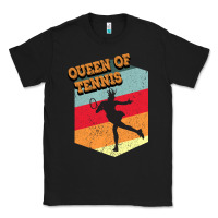 Black Queen Of Tennis Classic Tee - Bettercallsaul