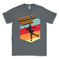 Charcoal Heather Queen Of Tennis Classic Tee - Bettercallsaul