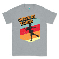 Heather Grey Queen Of Tennis Classic Tee - Bettercallsaul