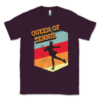Plum Queen Of Tennis Classic Tee - Bettercallsaul