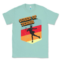Seafoam Queen Of Tennis Classic Tee - Bettercallsaul