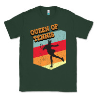 Sports Green Queen Of Tennis Classic Tee - Bettercallsaul