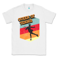 White Queen Of Tennis Classic Tee - Bettercallsaul
