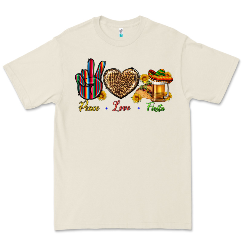 Peace Love Fiesta Premium Tee by BundleAndBundleShop | Teevron