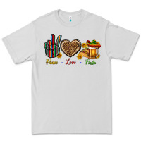 Dove Grey Peace Love Fiesta Premium Tee - BundleAndBundleShop