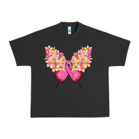 Pigment Black Pink ribbon Breast Cancer butterfly Urban Heavy Tee - NancyCooperArtShop