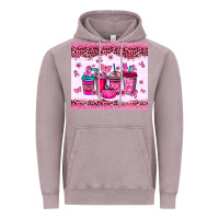 Vintage Zinc Breast Cancer coffee cups Vintage Hoodie - NancyCooperArtShop