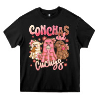 Black conchas and cucuys mexican desert ghosts Heavy Core Tee - MaliasSmallBusiness