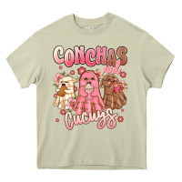 Mossy conchas and cucuys mexican desert ghosts Heavy Core Tee - MaliasSmallBusiness