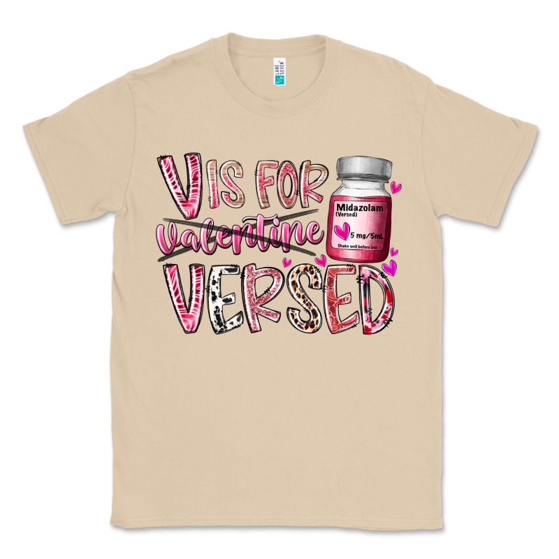 V Is For Valentine Versed Classic Tee by RacoonDesign | Teevron