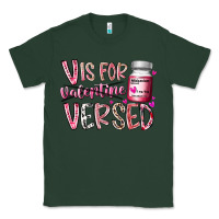 Sports Green v is for valentine versed Classic Tee - RacoonDesign