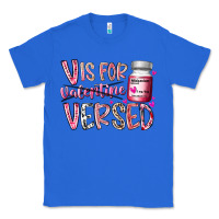 True Royal v is for valentine versed Classic Tee - RacoonDesign
