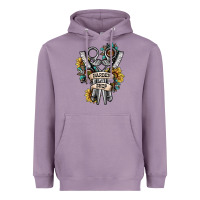 Lavender barber shop Heavyweight Hoodie - SublimationCraftShop