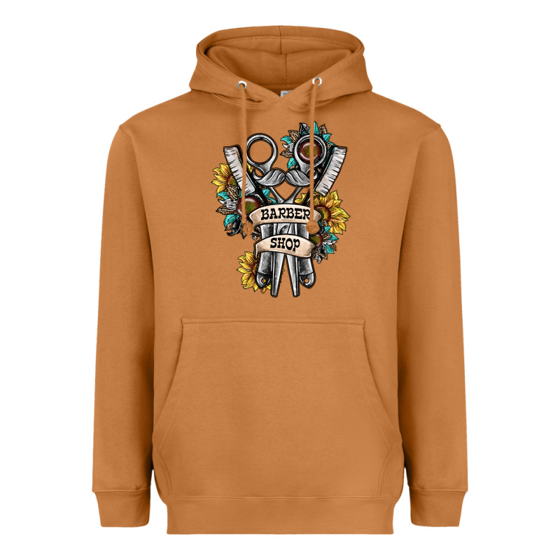 Barber Shop Heavyweight Hoodie by SublimationCraftShop | Teevron