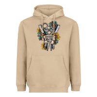 Mushroom barber shop Heavyweight Hoodie - SublimationCraftShop