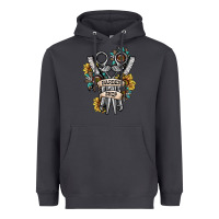 Smoke barber shop Heavyweight Hoodie - SublimationCraftShop