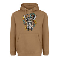 Toasted Coconut barber shop Heavyweight Hoodie - SublimationCraftShop