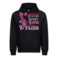 Black with brave wings she flies Urban Hoodie - BarkalooDesign
