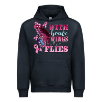 Navy with brave wings she flies Urban Hoodie - BarkalooDesign