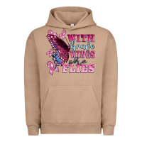 Pigment Burro with brave wings she flies Urban Hoodie - BarkalooDesign