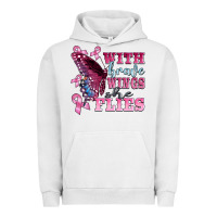 Pigment Lunar Rock with brave wings she flies Urban Hoodie - BarkalooDesign