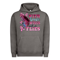 Pigment Tornado with brave wings she flies Urban Hoodie - BarkalooDesign