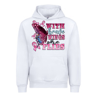 White with brave wings she flies Urban Hoodie - BarkalooDesign