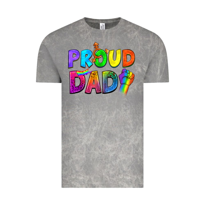 Proud Dad Vintage Tee by NancyCooperArtShop | Teevron