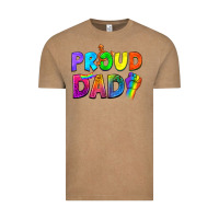 Vintage Coffee Proud Dad Vintage Tee - NancyCooperArtShop