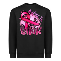 Black Refuse to sink Cancer Heavyweight Sweatshirt - FaDigitalArtStudio