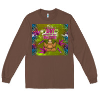 Chestnut inhale the good shit exhale the bad bullshit Long Sleeve Tee - TumblerDesignByShophia