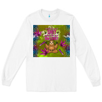 White inhale the good shit exhale the bad bullshit Long Sleeve Tee - TumblerDesignByShophia