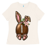 American Football Easter Bunny Ladies Tee | Teevron